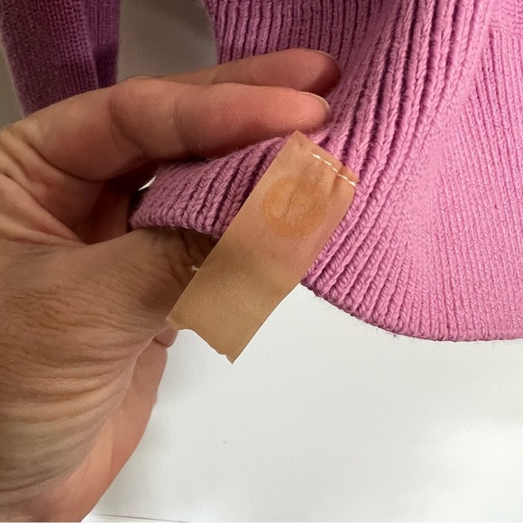 Lululemon Collared Merino Wool Blend Sweater in Dahlia Mauve - Picture 14 of 16